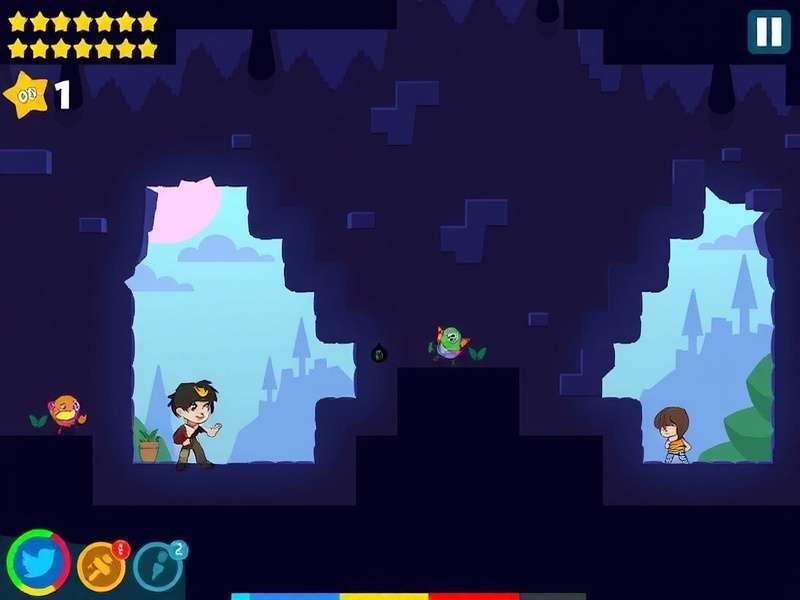 Explore the mystical caves in Anise Explorer Mystic Caves Anise Explorer Mystic Caves Gameplay Screenshot